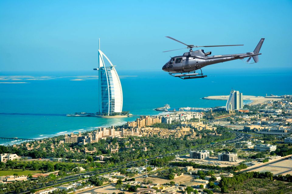 Dubai Sightseeing by Helicopter Tour- 30 Unmissable Things To Do in Dubai